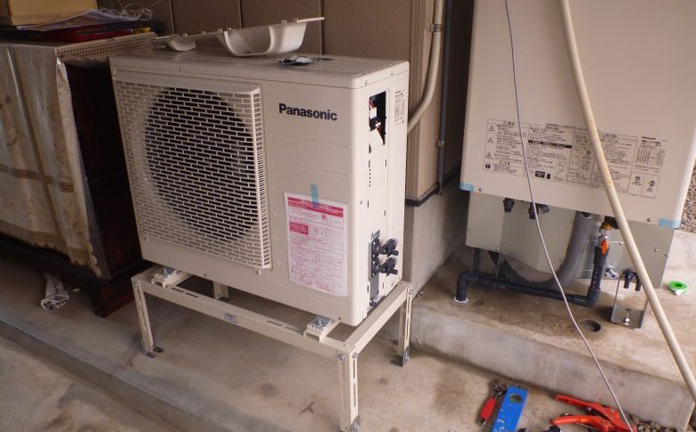 施工実績 - エコキュート設置工事